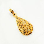 Load image into Gallery viewer, DP227. Diamond Sterling Silver Drop Pendant
