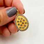 Load image into Gallery viewer, Diamond Sterling Silver Gemstone