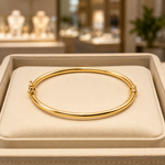Load image into Gallery viewer, Bangle8. 14K Solid Gold Bangle