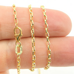Load image into Gallery viewer, 14K Solid Gold Cable Chain