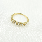 Load image into Gallery viewer, 14K Solid Gold Diamond Ring.
