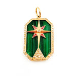 Load image into Gallery viewer, Gold Star Pendants