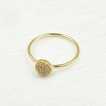 Load image into Gallery viewer, 14K Solid Gold Diamond Ring.
