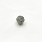 Load image into Gallery viewer, DC816. Diamond & Sterling Silver Marquise Shape Bead