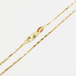Load image into Gallery viewer, 14K Solid Gold Bars Chain