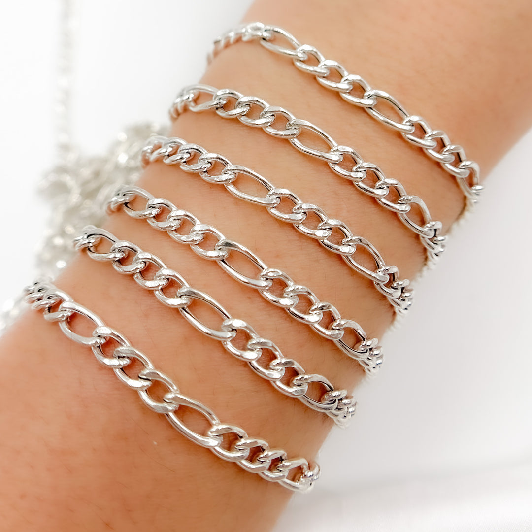 Silver Figaro Chains