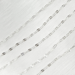 Load image into Gallery viewer, Sterling Silver Diamond Cut Marina & Round Cable Link