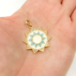 Load image into Gallery viewer, Sterling Silver Star Enamel Pendants