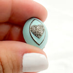 Load image into Gallery viewer, Buy Diamond Sterling Silver Marquise Heart Enamel Bead