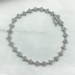 Load image into Gallery viewer, TJ0014. 14k Solid Gold Diamond Bracelet