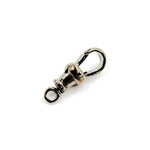 Load image into Gallery viewer, Buy Now Black Rhodium Sterling Silver Swivel Clasp