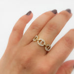 Load image into Gallery viewer, RFF19507. 14K Solid Gold Diamond Ring
