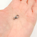 Load image into Gallery viewer, Black Rhodium Trigger Clasp