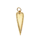 Load image into Gallery viewer, GDP60. 14K Solid Gold Diamond Heart Shape Charm