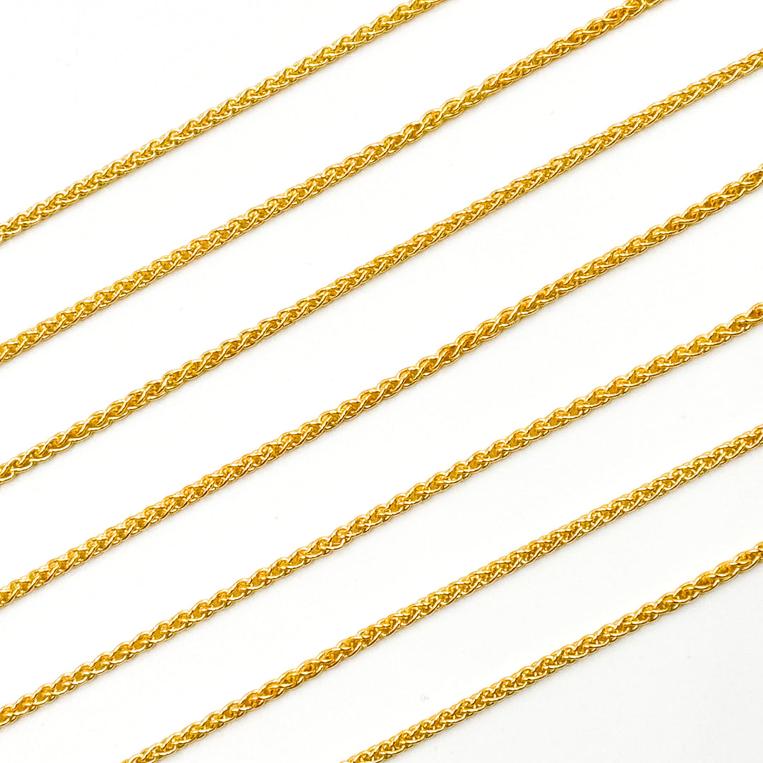 472GF. 14k Gold Filled Wheat Chain