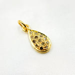Load image into Gallery viewer, Diamond Sterling Silver Drop Charm