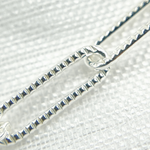 Load image into Gallery viewer, Sterling Silver Paperclip Hammered Link Chains