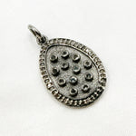 Load image into Gallery viewer, Diamond Sterling Silver Drop Pendant with Gemstone