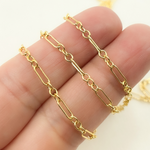 Load image into Gallery viewer, 14K Gold Filled 1 Long & 3 Short Link Chains