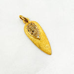 Load image into Gallery viewer, DC909. Diamond Sterling Silver Spike Pendant