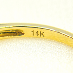 Load image into Gallery viewer, 14K Solid Yellow Gold Diamond and Ruby Ring.