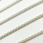 Load image into Gallery viewer, 472SS. 925 Sterling Silver Wheat Chain
