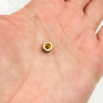 Load image into Gallery viewer, DC838. Diamond & Sterling Silver Rondelle Spacer Bead