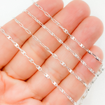 Load image into Gallery viewer, Z107SS. Sterling Silver Oval & Mariner Link Chain