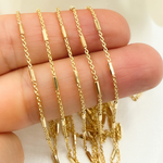 Load image into Gallery viewer, Gold Plated 925 Sterling Silver Satellite Tube Chain