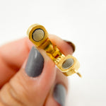 Load image into Gallery viewer, DC667. Diamond & Sterling Silver Magnetic Bail Clasp