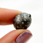 Load image into Gallery viewer, DC823. Diamond & Sterling Silver Oval Bead