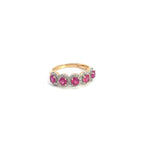 Load image into Gallery viewer, 14k Solid Gold Diamond and Ruby Ring