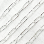 Load image into Gallery viewer, V10SS. 925 Sterling Silver Paperclip Diamond Cut Link Chain