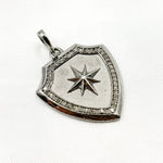 Load image into Gallery viewer, Buy Now Sterling Silver Shield Pendant