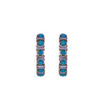 Load image into Gallery viewer, EHD57671. 18K Solid Gold Diamond & Gemstone Earrings