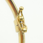 Load image into Gallery viewer, Bangle19. 14K Solid Gold Matte Textured Bangle