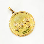 Load image into Gallery viewer, Silver Round Love Pendant