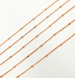 Load image into Gallery viewer, Rose Gold Filled Satellite Chain. 444RGF

