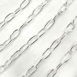Load image into Gallery viewer, 925 Sterling Silver Oval Cable Link Chains