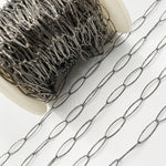Load image into Gallery viewer, Buy Sterling Silver Diamond Cut Oval Link Chain