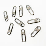 Load image into Gallery viewer, Buy 20MM Matt Black Rhodium Sterling Silver Oval Clasp