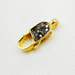 Load image into Gallery viewer, DC616. Diamond Sterling Silver Lobster Clasp