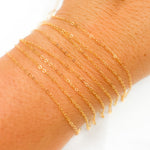 Load image into Gallery viewer, 822FGF. 14K Gold Filled Flat Cable Link Chain