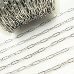 Load image into Gallery viewer, Sterling Silver Hammered Paperclip Link Chain