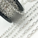 Load image into Gallery viewer, Z102SS. Sterling Silver Diamond Cut Oval Link Chain