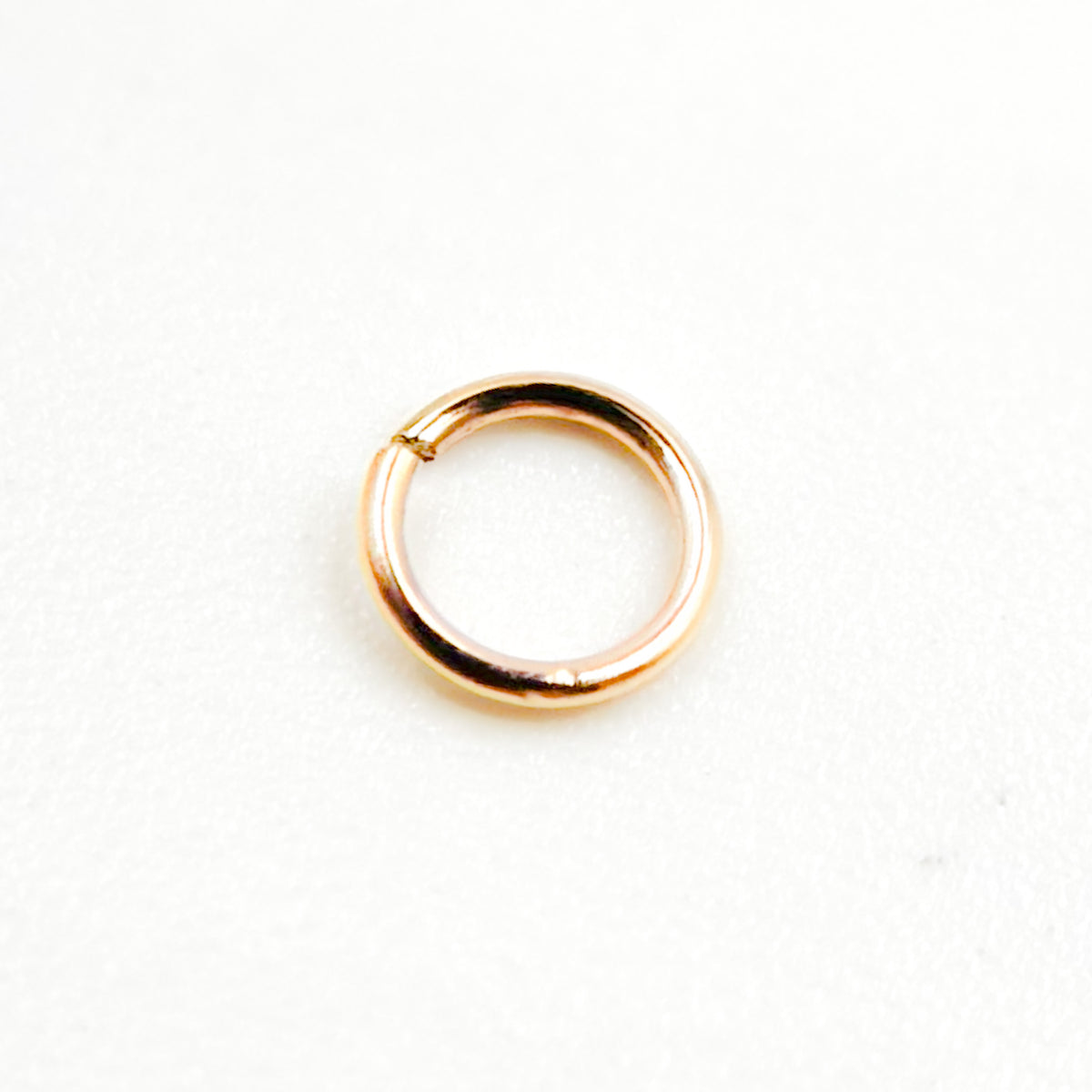 14K Solid Yellow Gold Open Jump Ring 26ga - 3mm. MFT040DE3-14K