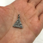 Load image into Gallery viewer, DP240. Diamond Sterling Silver Triangle Charm