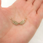 Load image into Gallery viewer, DC436. Diamond Sterling Silver Wing Pendant