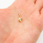 Load image into Gallery viewer, 14K Gold Star Shape Charm