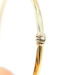 Load image into Gallery viewer, Bangle3. 14K Solid Gold Flat Bangle
